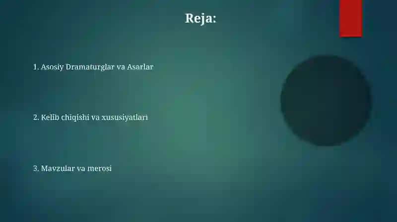 Mavzular va merosi 2