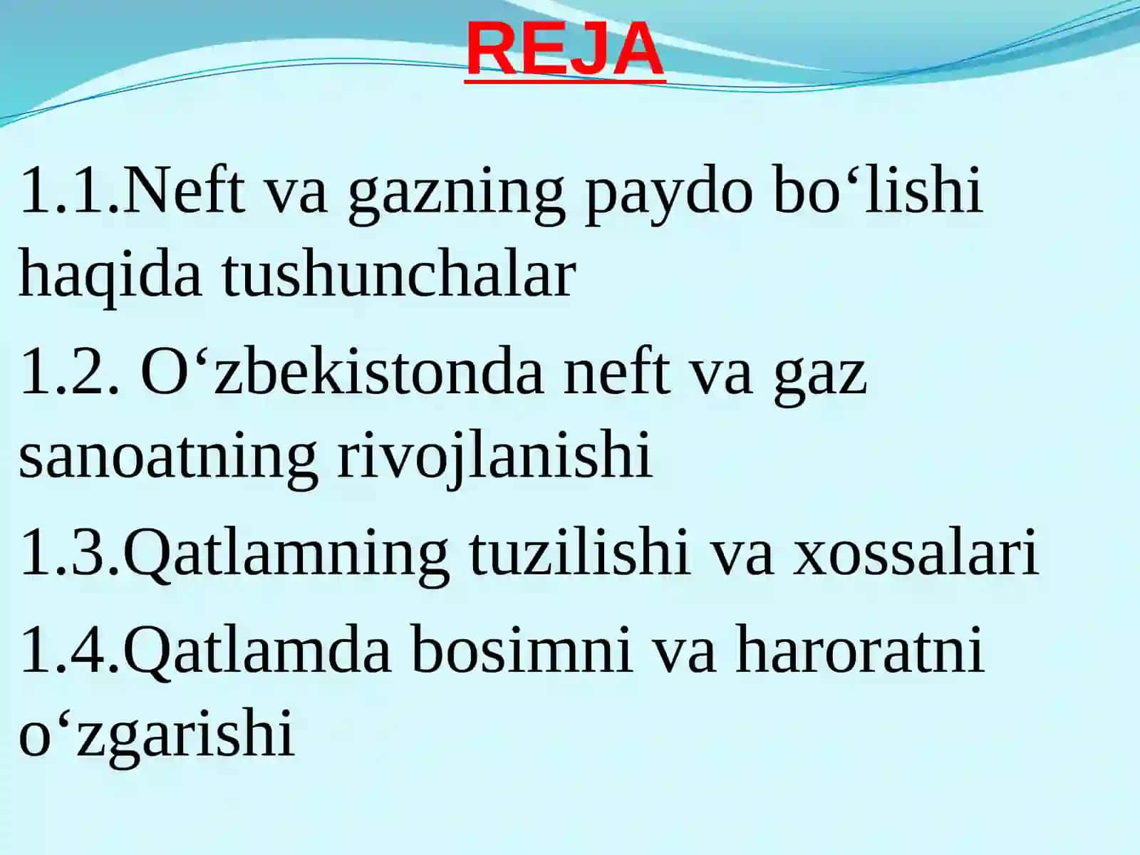 Neft, gaz va qatlam suvlarining fizik-kimyoviy xossalari 2