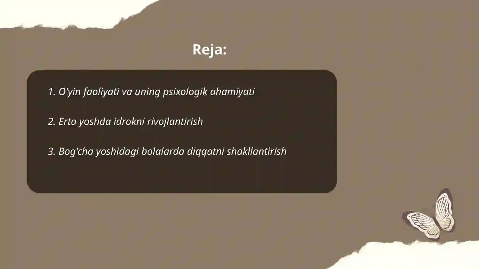 Bog'cha yoshi davrida bola faoliyati psixologik xarakteristikasi 2