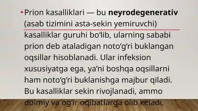 Prion kasalliklari 2