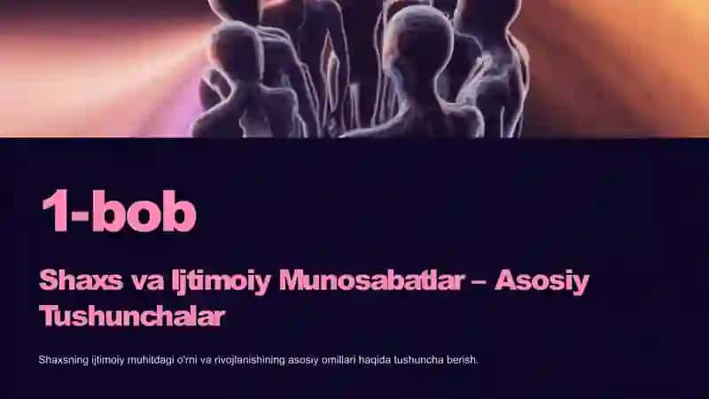 Individual ong rivojlanishida ijtimoiy munosabatlarni hal qiluvchi roli 2