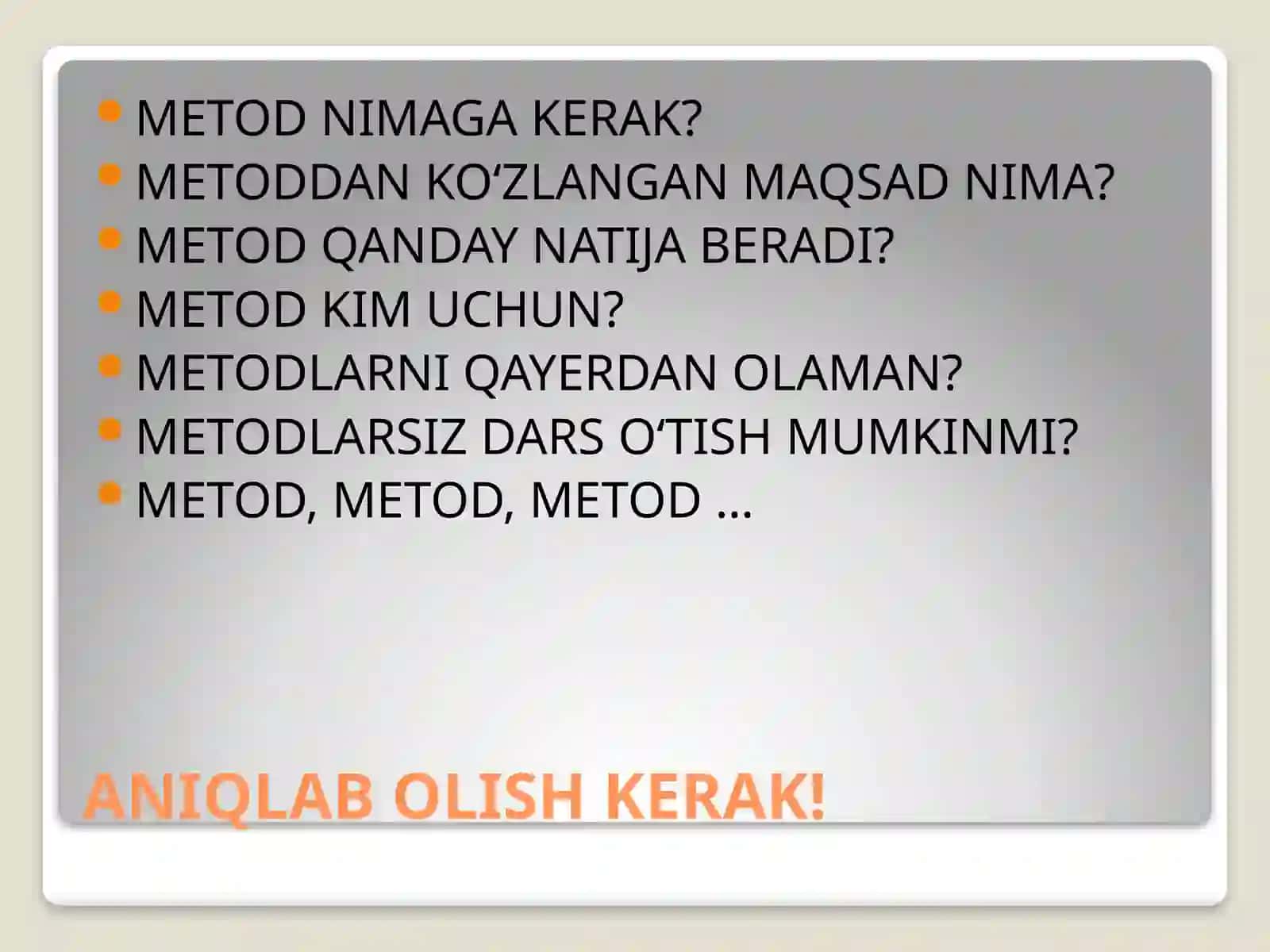 METODLARHAMMAGAKERAK! 2
