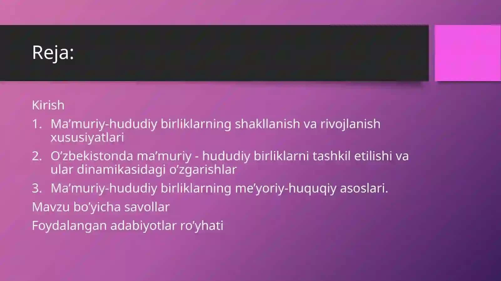 O’zbеkistоnning mа’muriy-hududiy tuzilishi 2