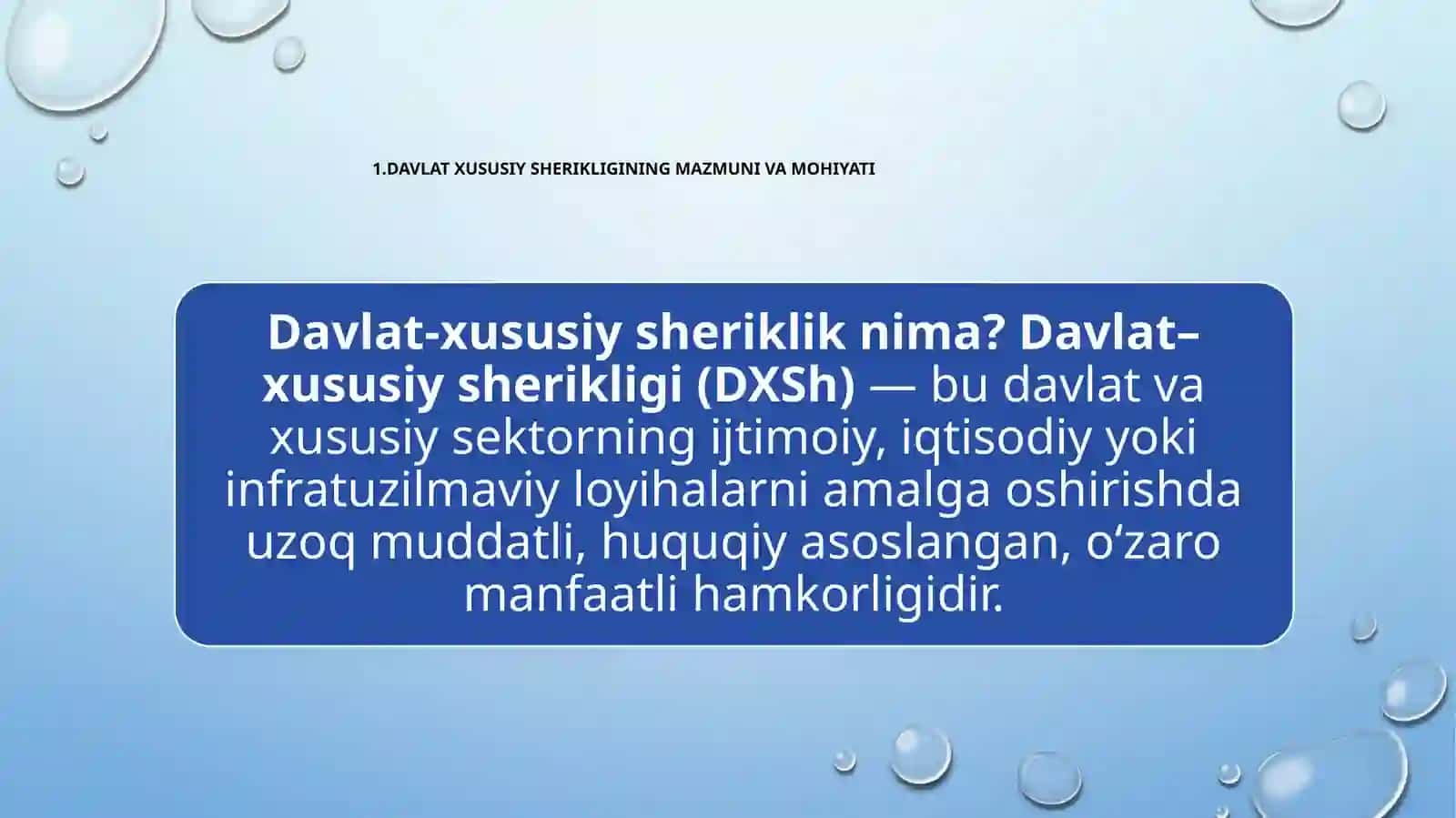 Innovatsion iqtisodiyotni rivojlantirishda davlat-xususiy sherikchilik 2