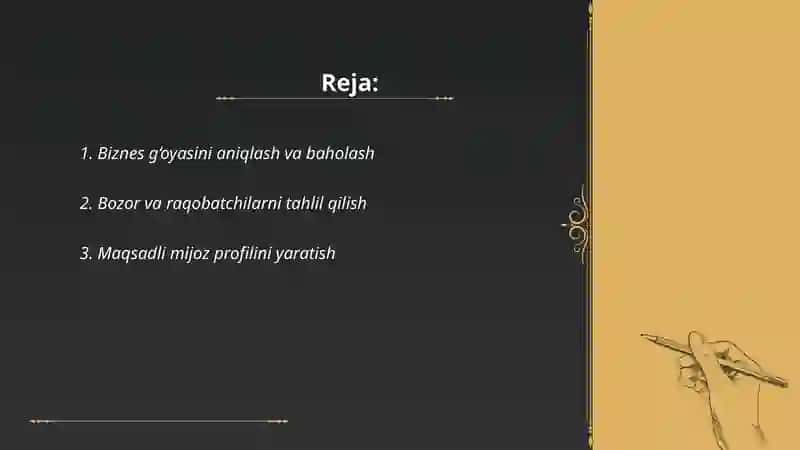 Qanday qilib biznesni shakllantirish lozim 2