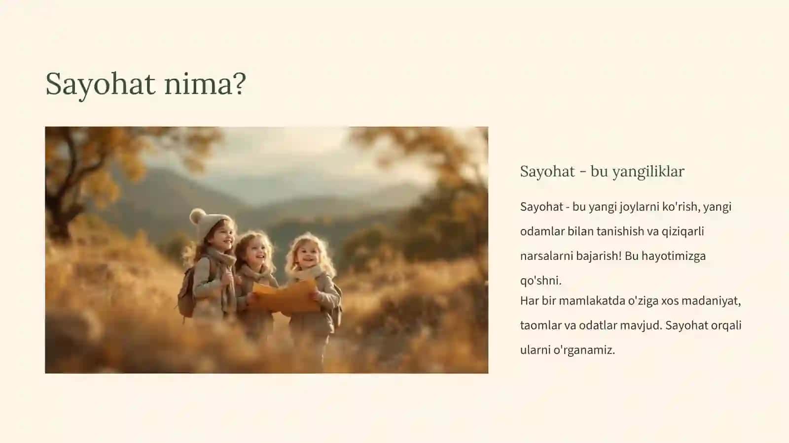Dunyo Mamlakatlariga Sayohat 2