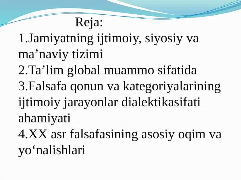 Jamiyatning ijtimoiy, siyosiy va maʼnaviy tizimi 2