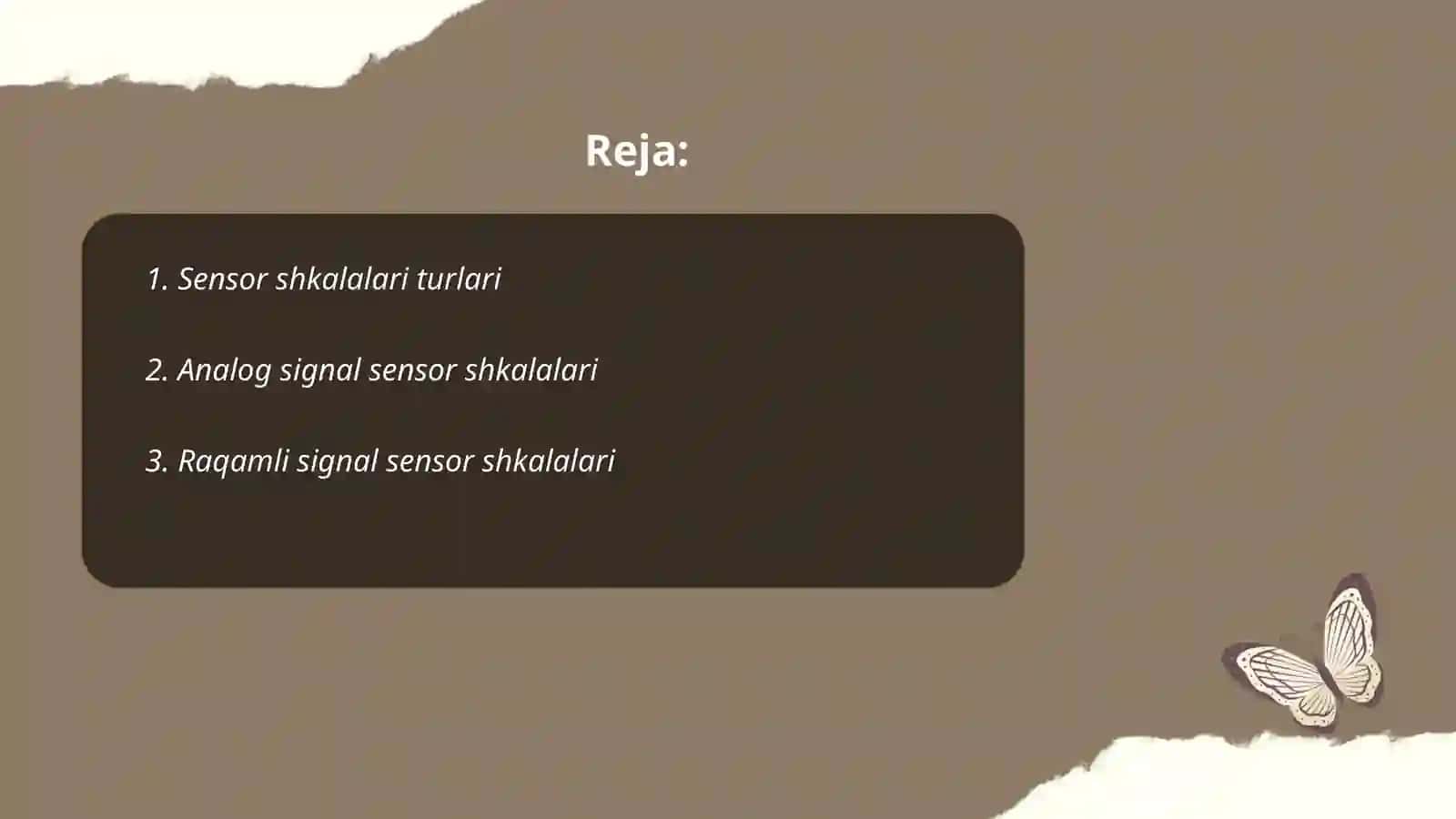 Sensor shkalalari 2