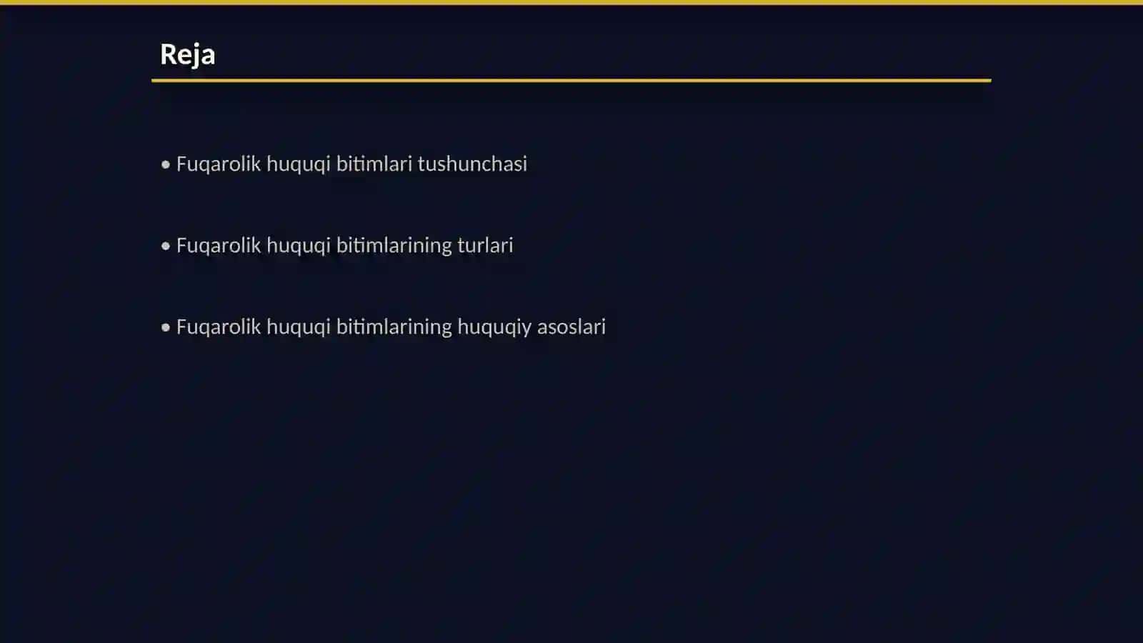 Fuqarolik huquqi bitimlari 2