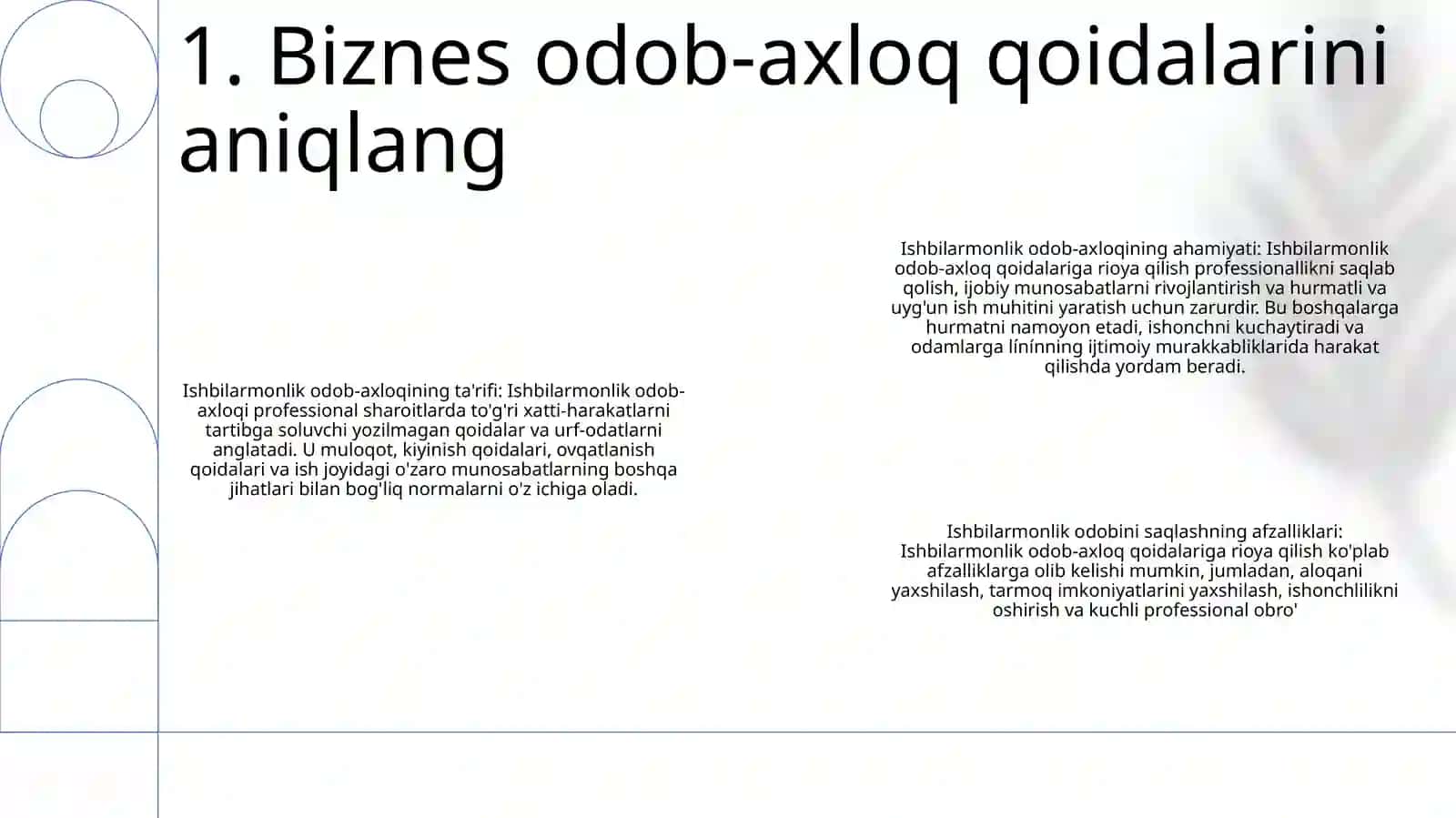 Biznes Etiketi 2