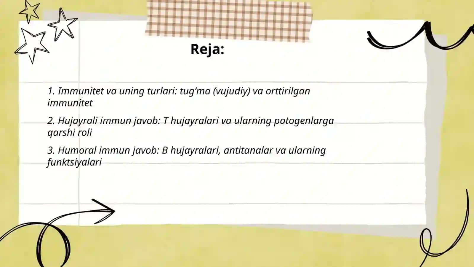Imunetit Mikroorganizmlar va ular keltirib chiqaradigan kasalliklar 2