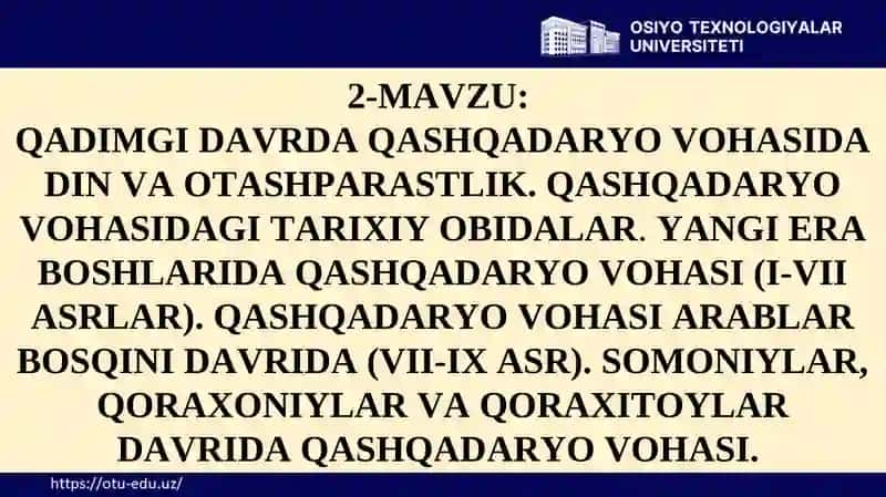 Qashqadaryo Vohasi 2