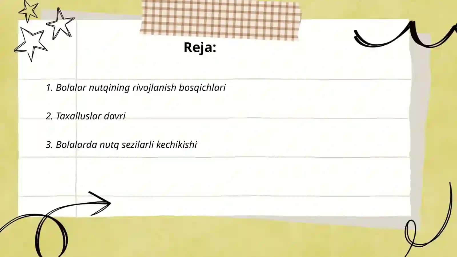 Bolalar nutqining rivojlanish bosqichlari 2