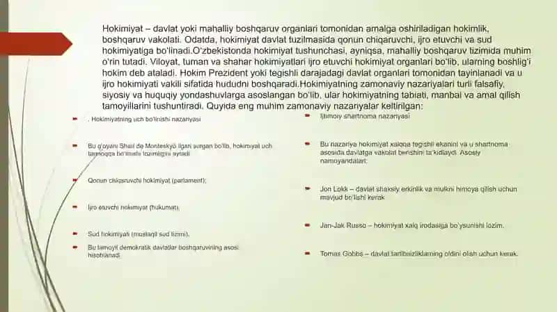 Hokimiyat 2