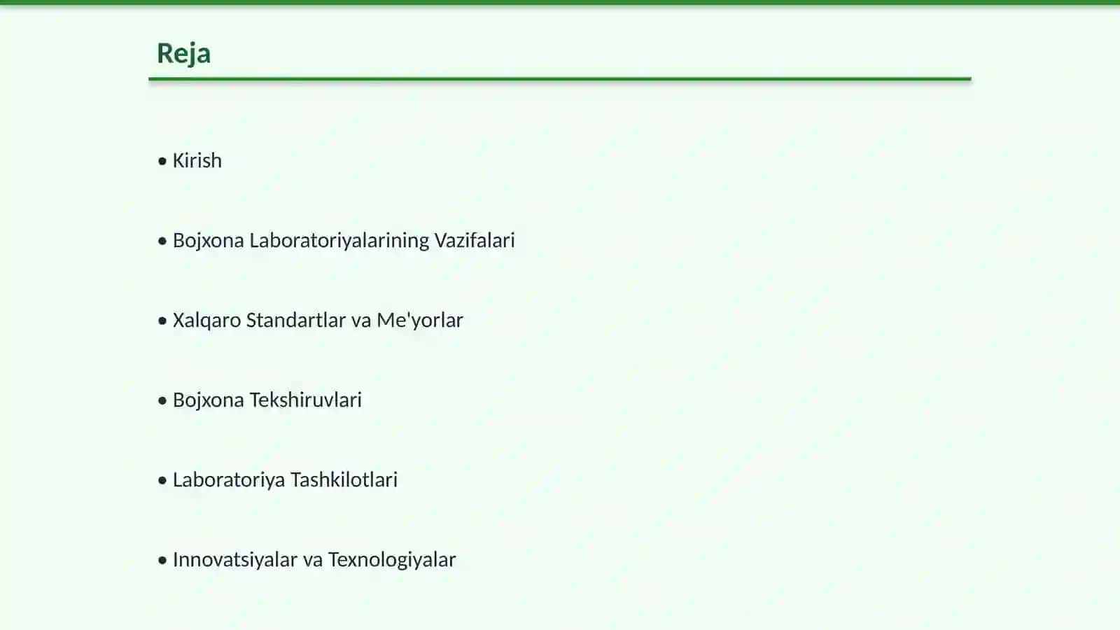 Xorijiy Bojxona Laboratoriyalari 2