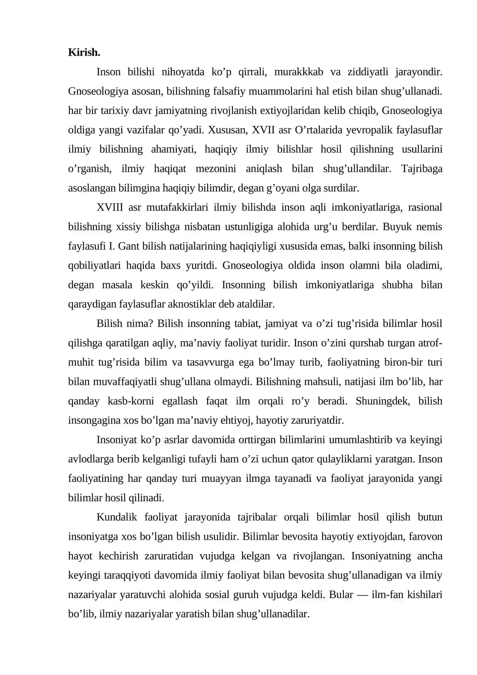 Ilmiy bilish va uning usullari 2