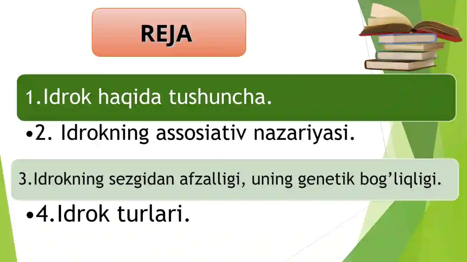 Sezgi va idrok 2