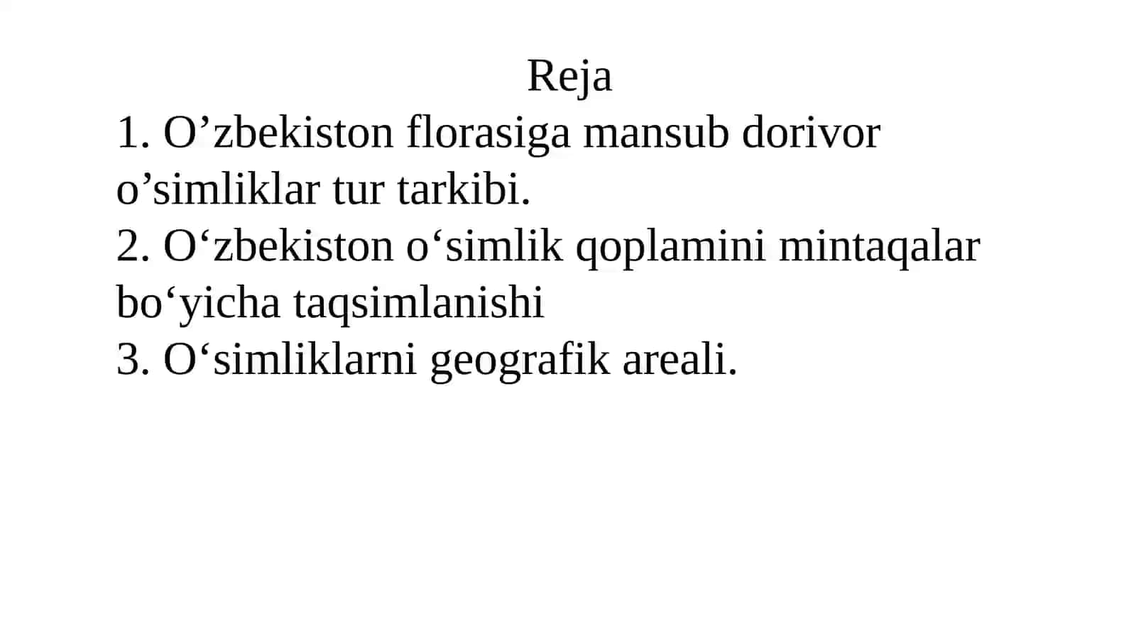 Dorivor o‘simliklarning ekologik guruhlari 2