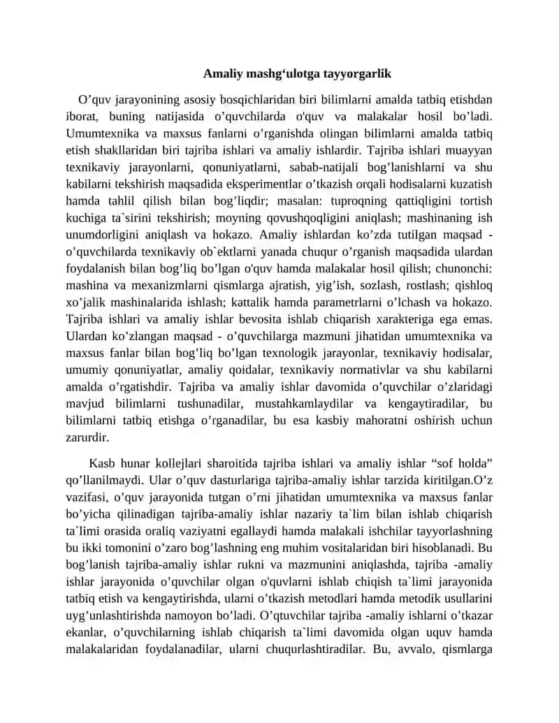 Geoekologiya. 1-mustaqil ish. 2