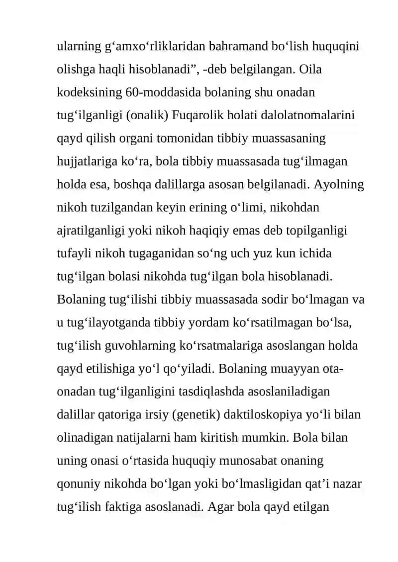 VOYAGA YETMAGAN BOLALARNING HUQUQ HAMDA MAJBURIYATLARI 2