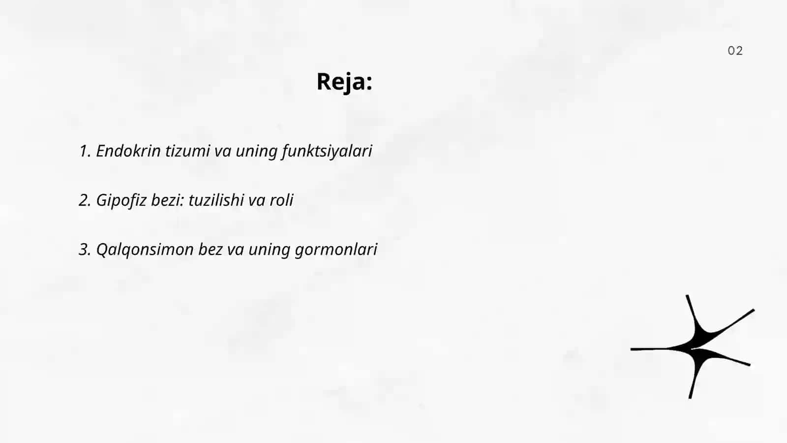 Endokrin tizumi va uning funktsiyalari 2