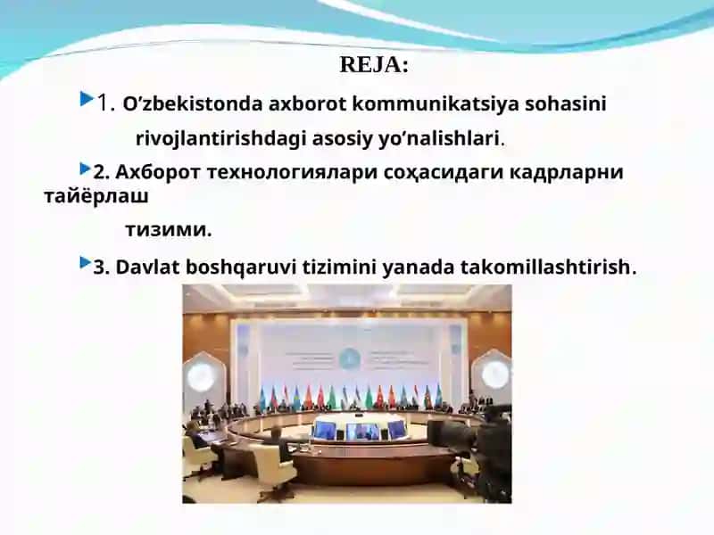 "Iqtisodiyotda axborot-kommunikatsion tеxnologiyalar va tizimlar" 2