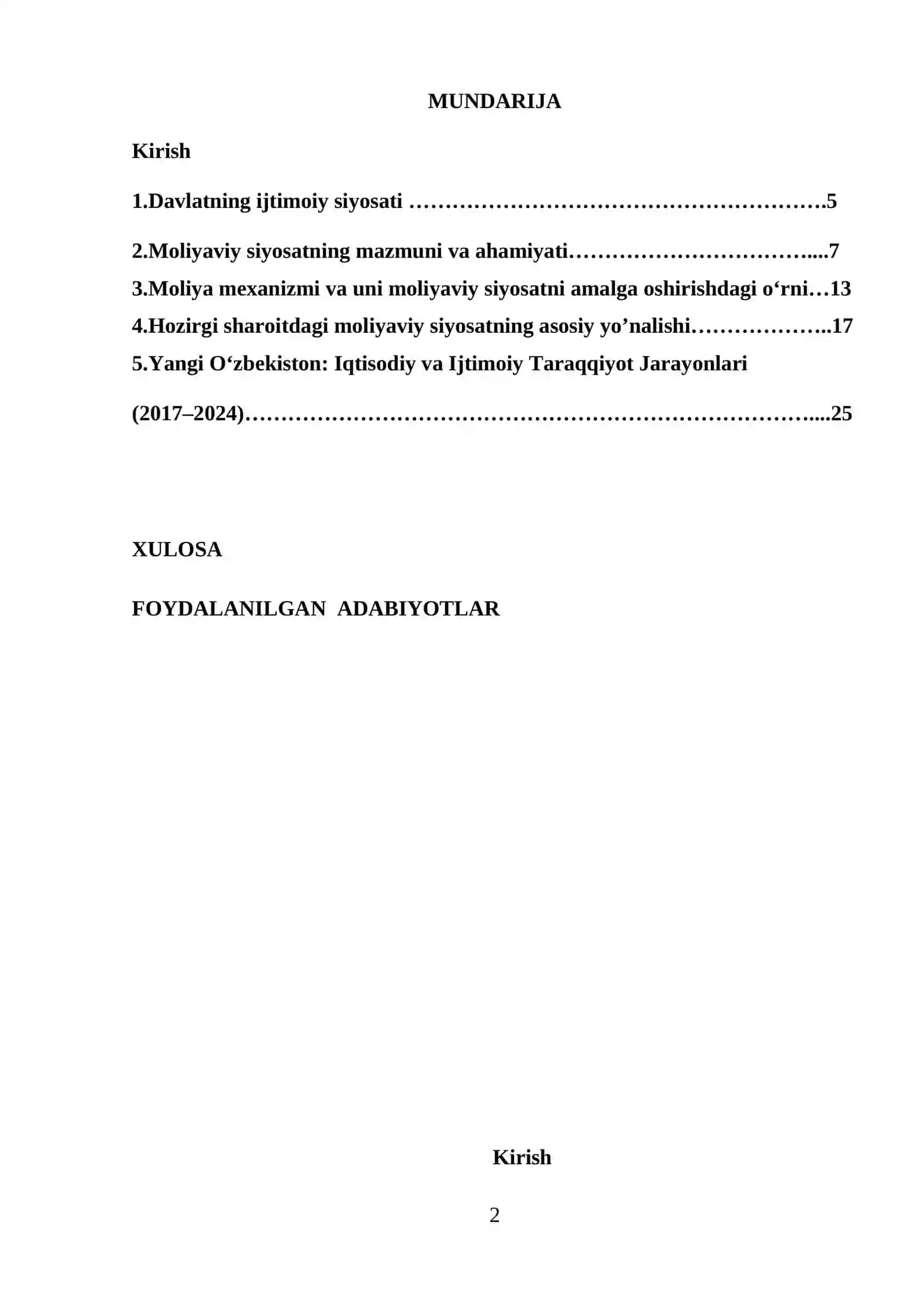 Oʻzbekiston iqtisodiyotida raqobat va muvaffaqiyat 2