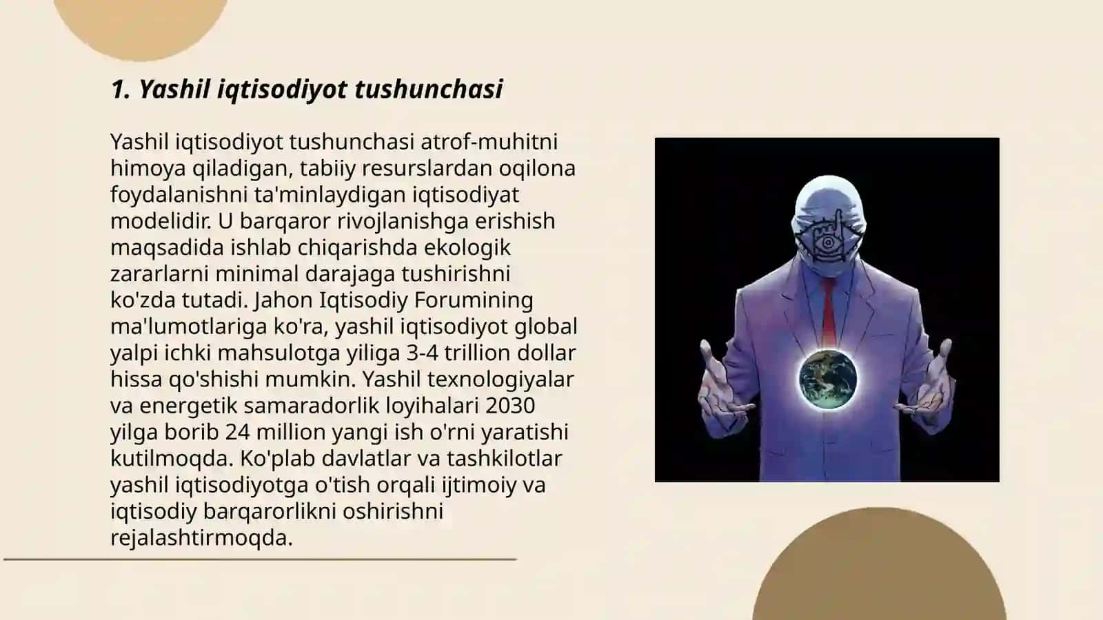 Yashil iqtisodiyot uchun inson kapitalini rivojlantirish 2
