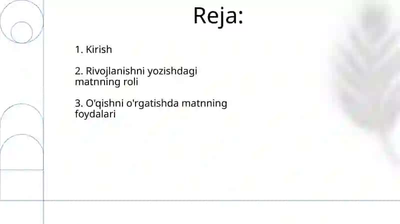 Matn —BoshlangʻIch Sinf OʻQuvchilarini Yozish Va OʻQishga OʻRgatishda Muhim Vosita 2