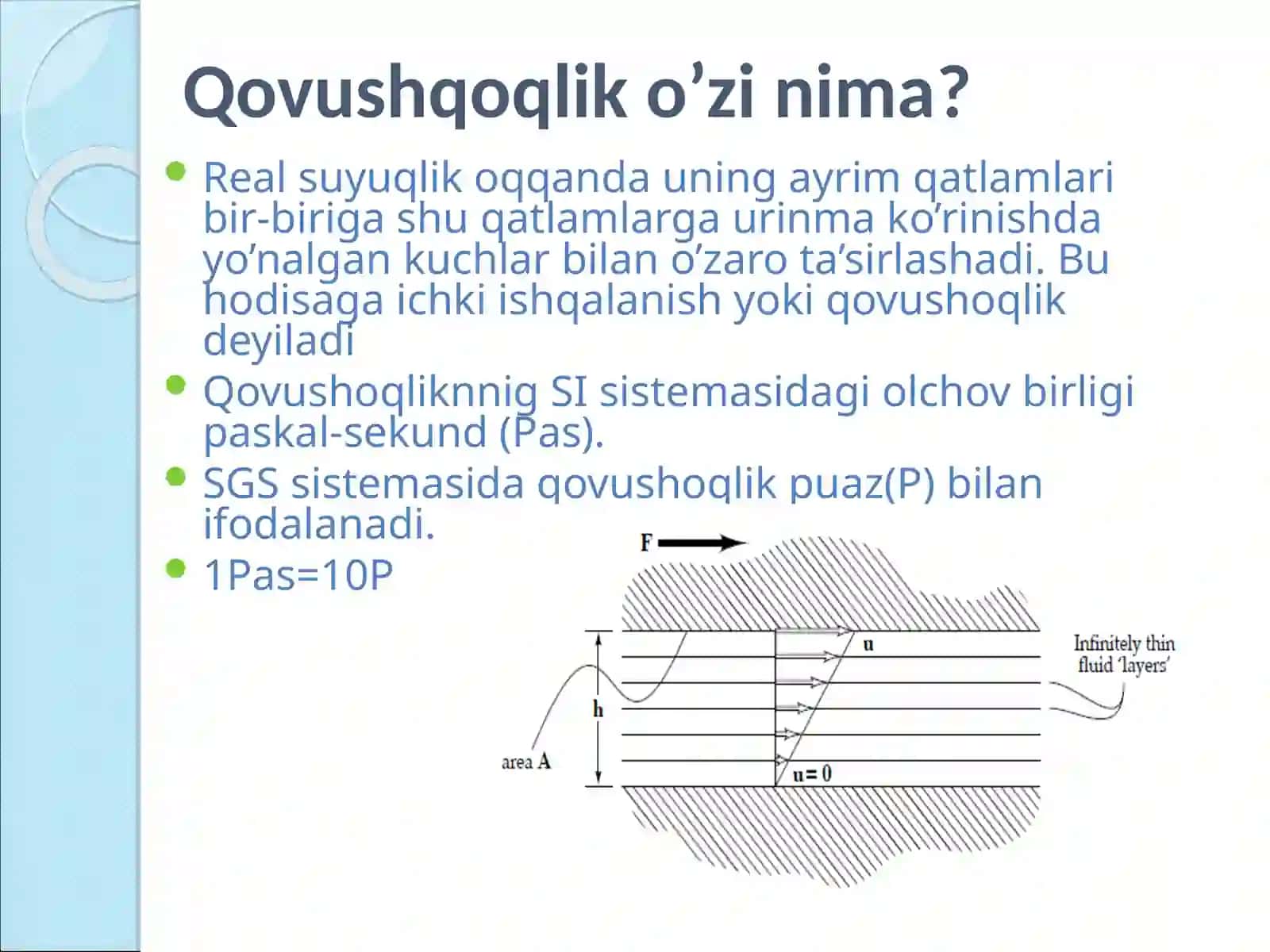 Biologik suyuqlikning qovushqoqligini aniqlash usullarini o’rganish 2