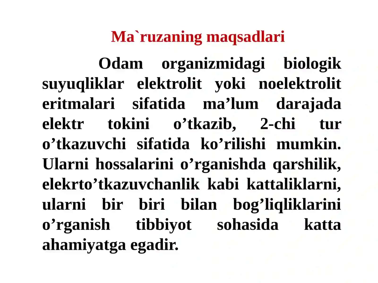 Elektrkimyoasoslari.Elektro‘tkazuvchanlik 2
