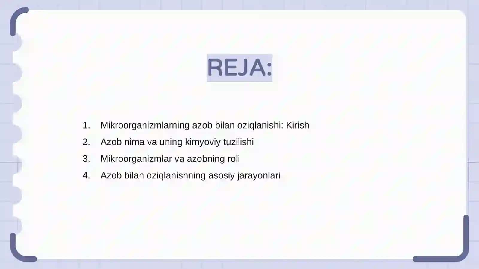 Mikroorganizmlarning azob bilan oziqlanishi 2