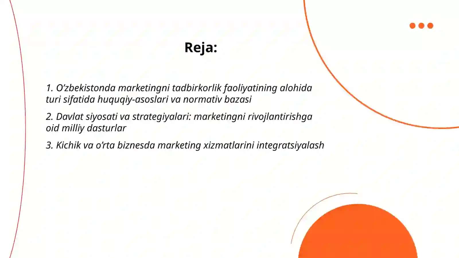 O’zbekistonda marketingni tadbirkorlik faoliyatining alohida turi sifatida rivojlantirish 2