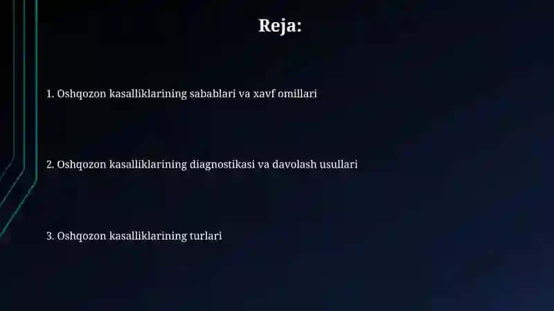 Oshqozon kasalliklari 2