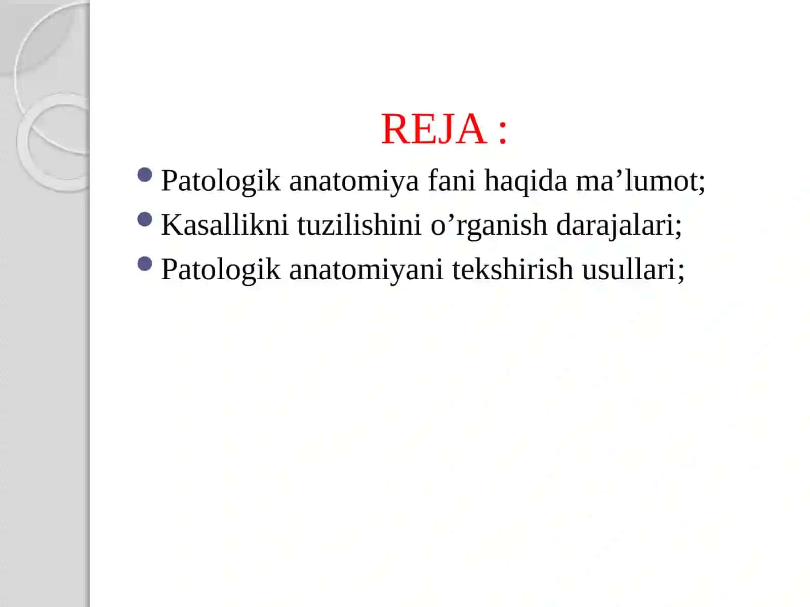 PATOLOGIYA. AUTOPSIYA, BIOPSIYA,VRACHLIK XATOSI 2