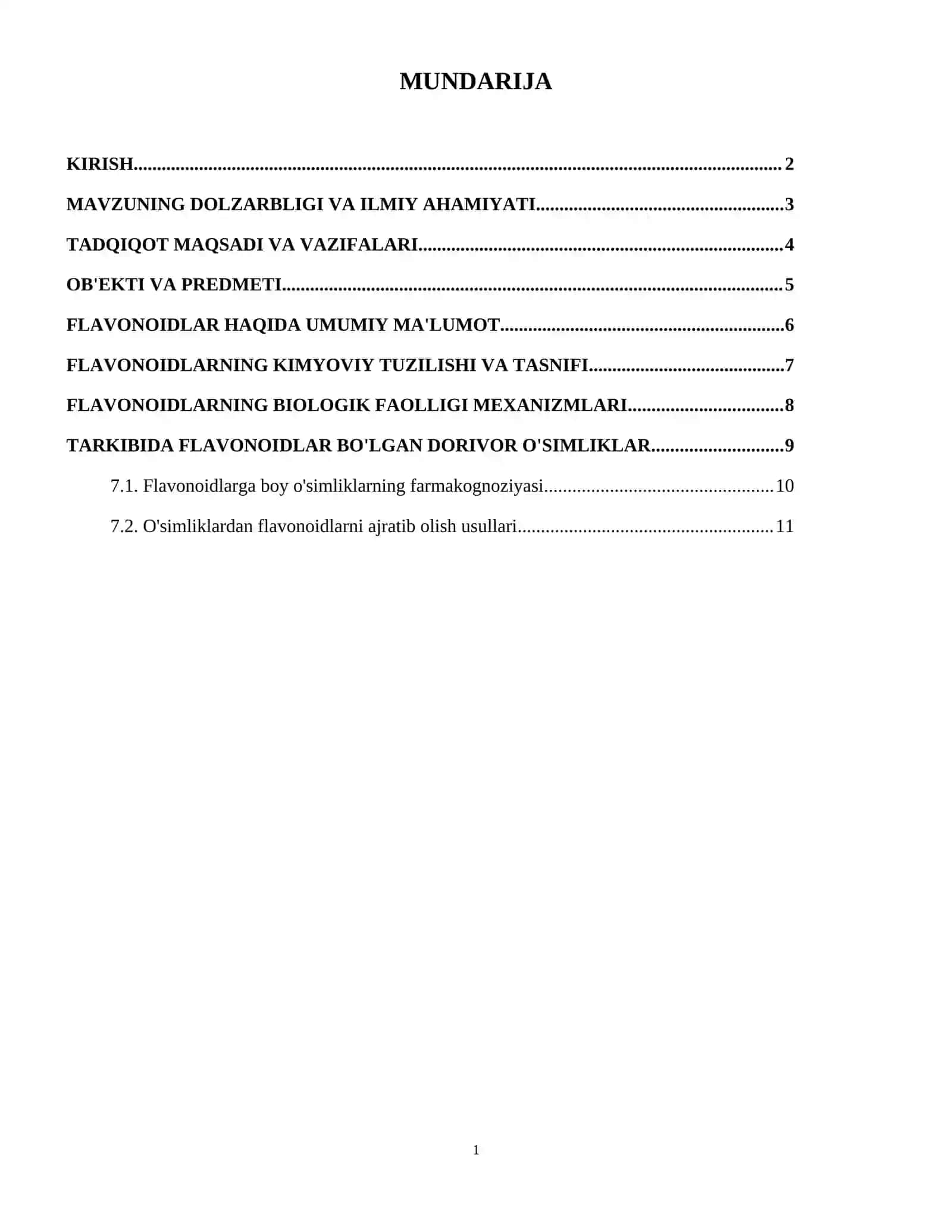 Tarkibida flavonoidlar bolgan dorivor osimliklar va mahsulotlar. 2