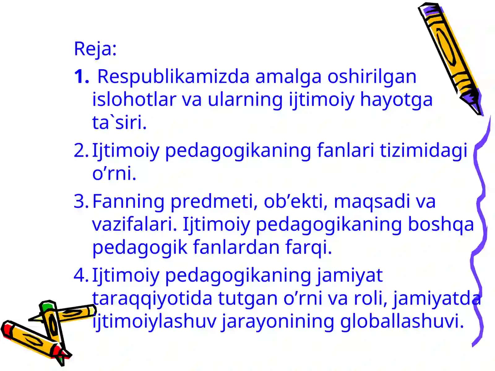 Ijtimоiy pedаgоgikа vа pedаgоgik sotsiologiyagа eхtiyoj vа zаmоnаviy jаmiyat rivоjining zаruriy shаrtlаri 2