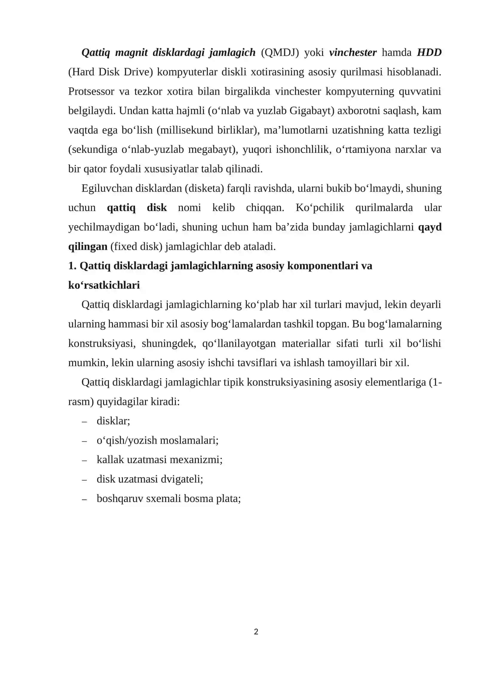 Qattiq disklar 2