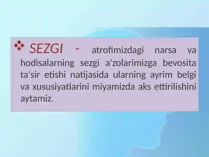 PSIXIK – BILISH JARAYONLARI 2