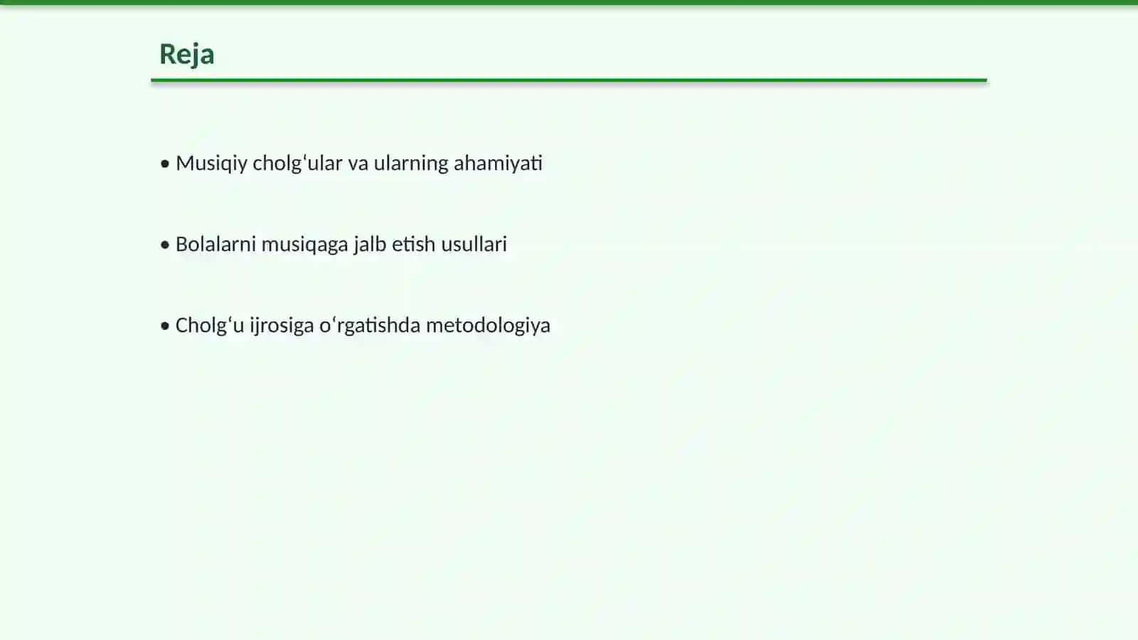 Bolalarni musiqiy cholg‘ularda ijroga o‘rgatish 2