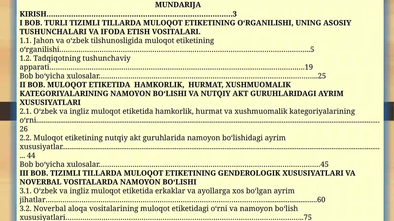 Turli tizimli tillarda muloqot etiketi tahlili 2