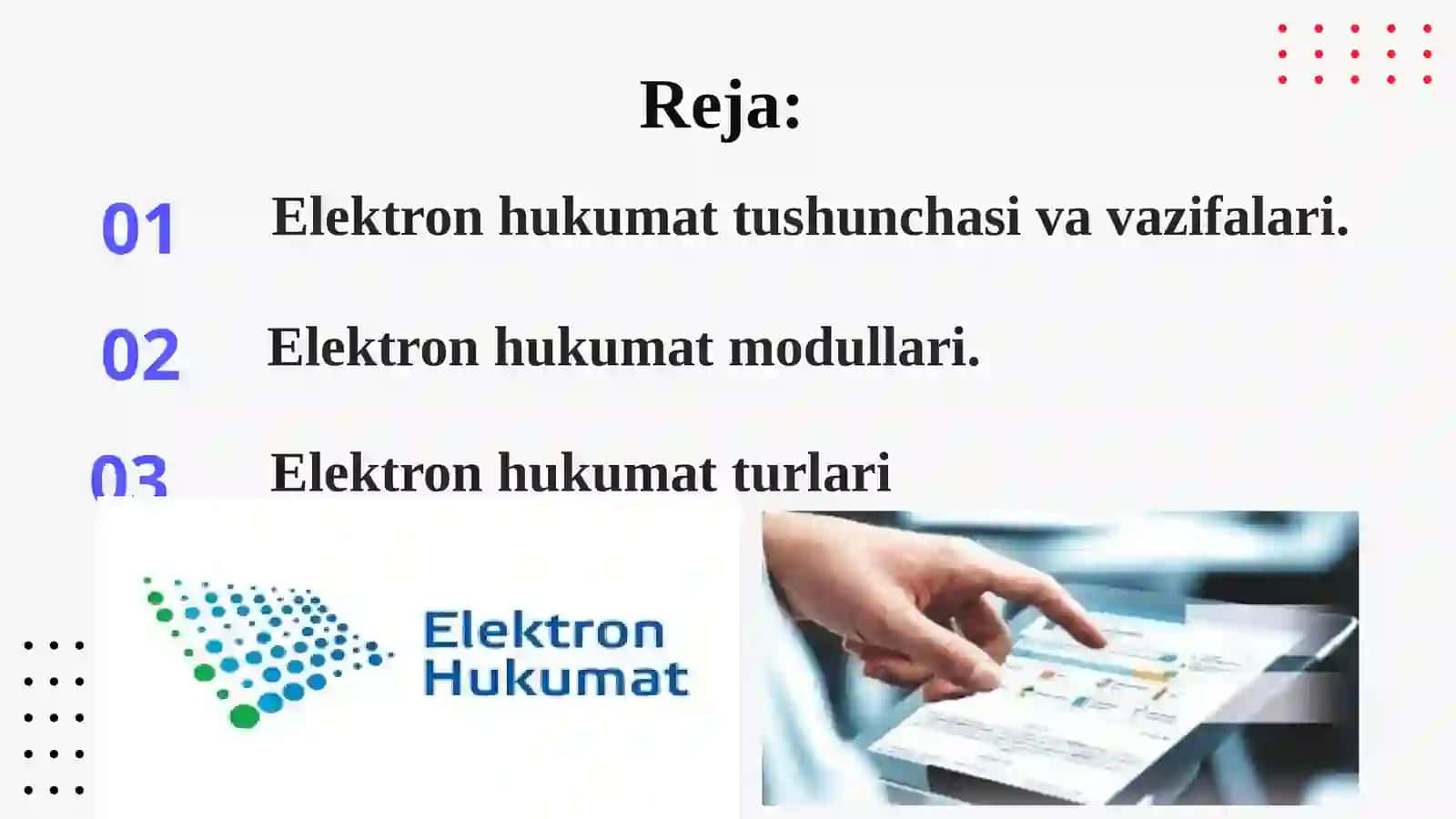 Elektron hukumаt va elektron raqamli imzo 2