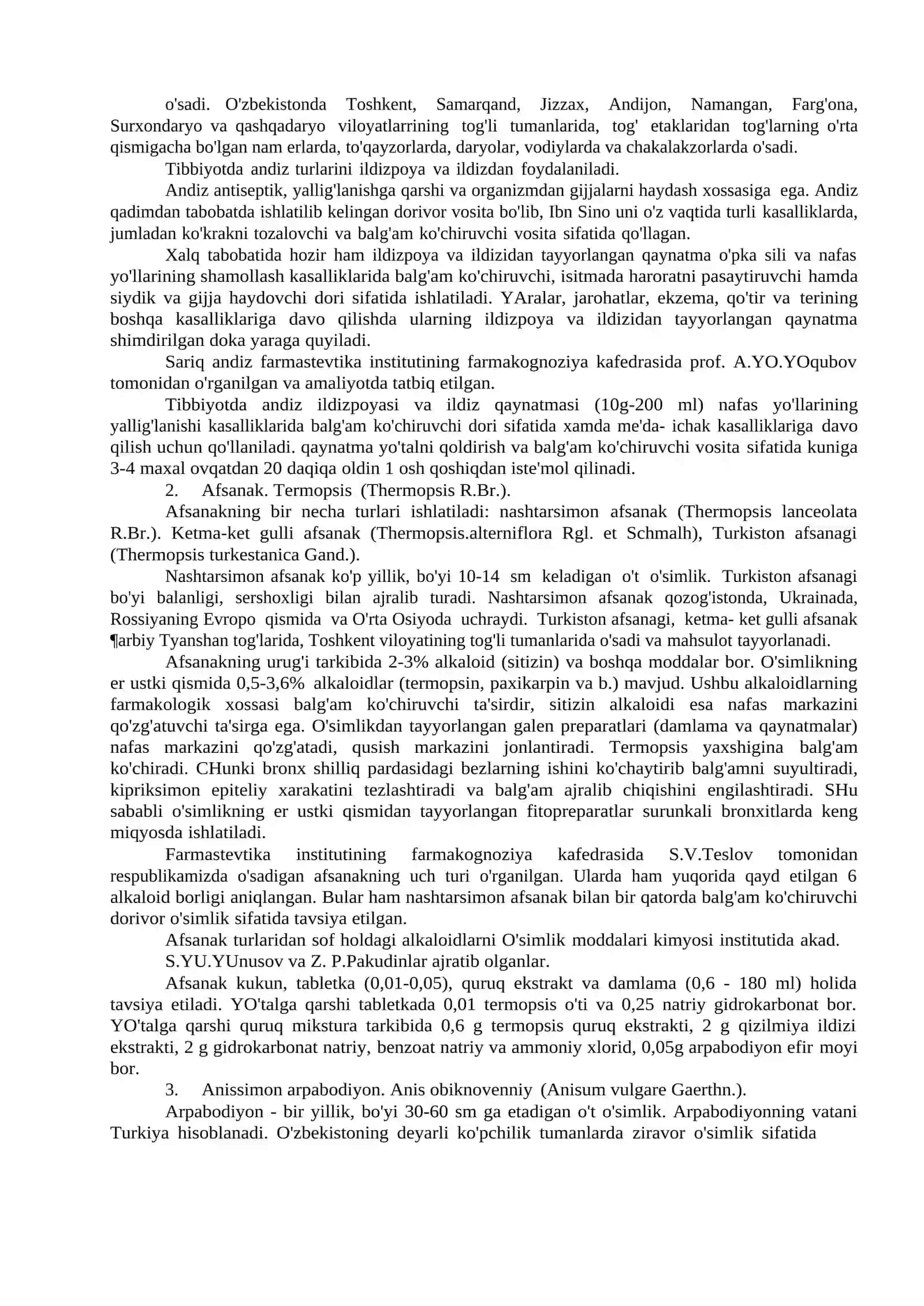 MA'RUZA-13 Nafas a'zolariga ta'sir etadigan dorivor o'simliklar 2