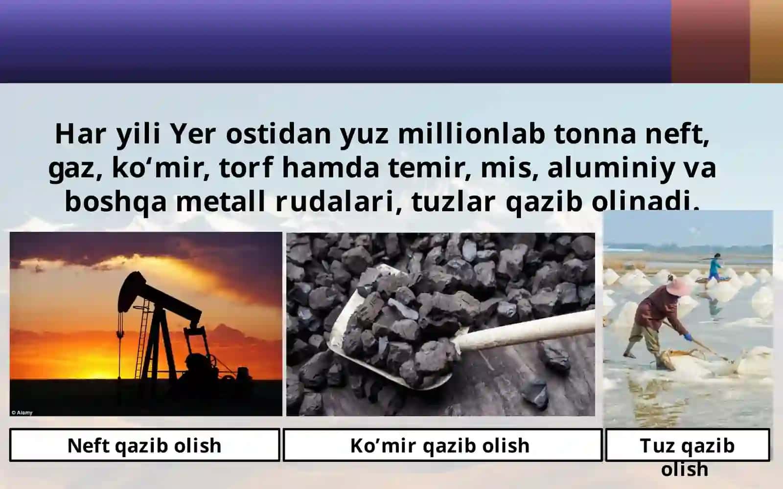 5-sinf Geografiya fanidan Yer yuzi relyefining asosiy shakllari dars taqdimoti 2