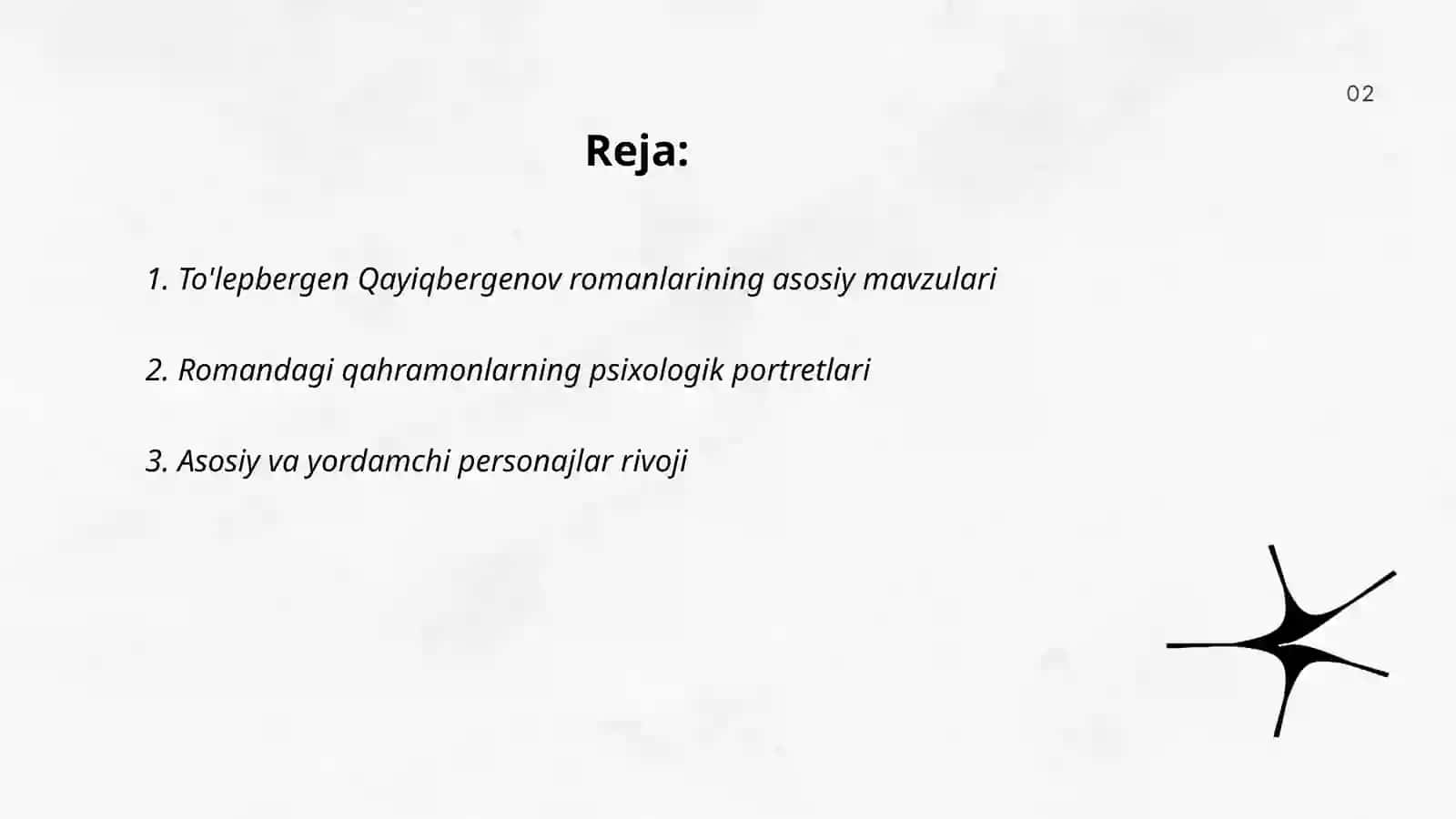 To'lepbergen Qayiqbergenov romanlari 2