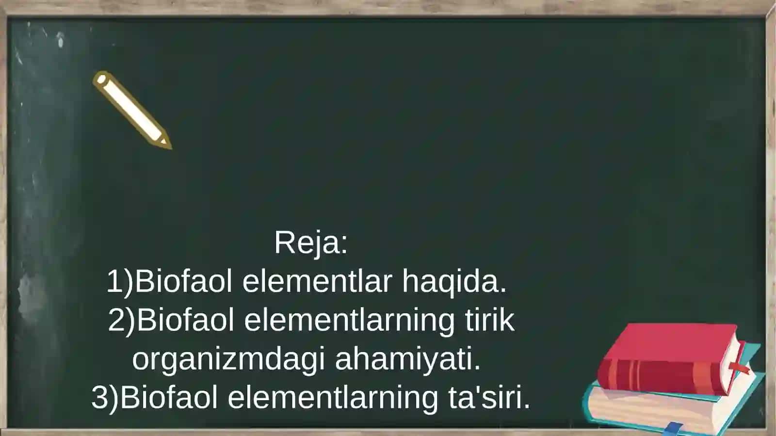 Biofaolelementlar va ularning organizmdagi ahamiyati 2