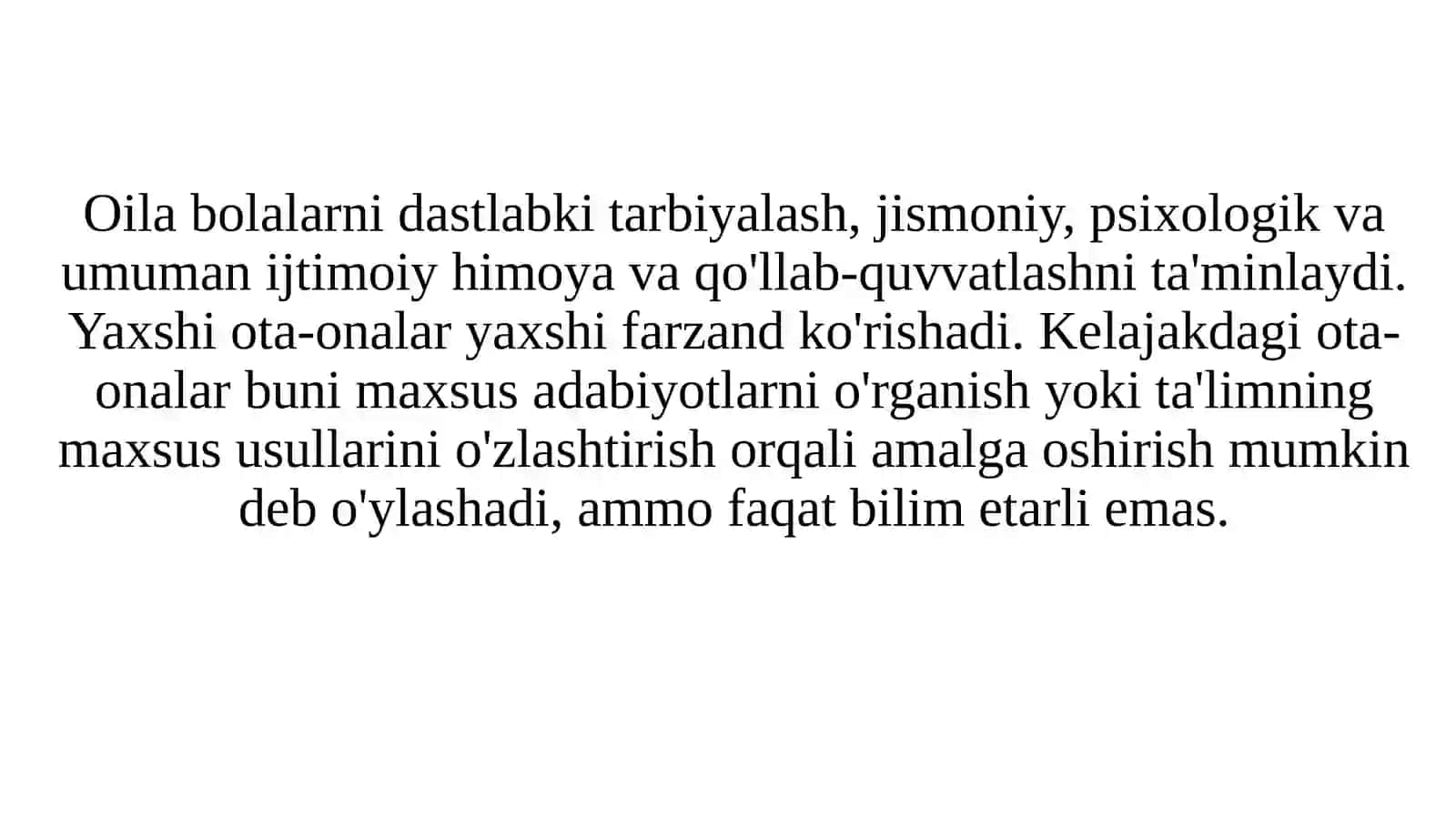 Oilatarbiyasimazmuniva mohiyati 2