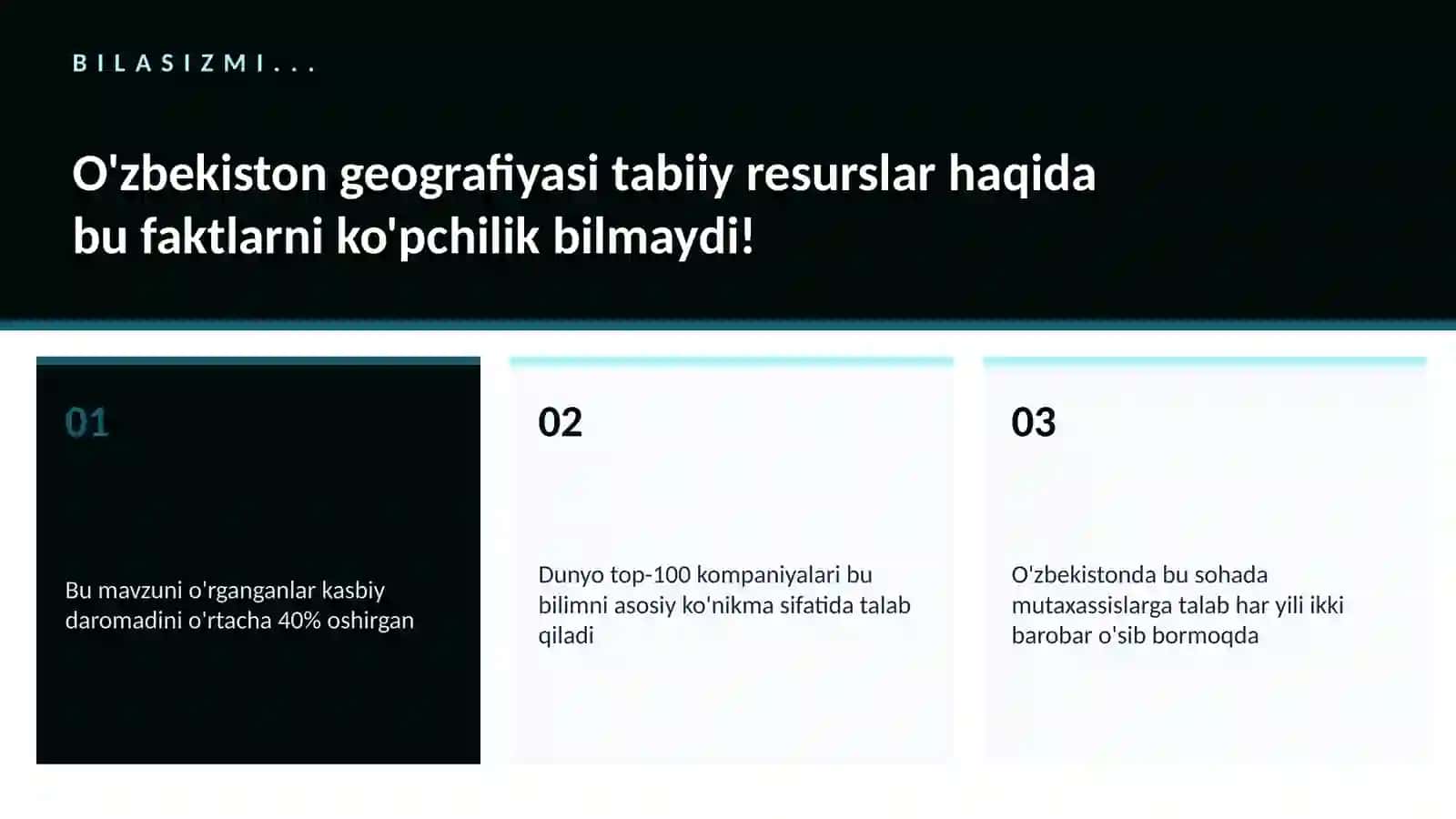 O'zbekiston geografiyasi tabiiy resurslar 2