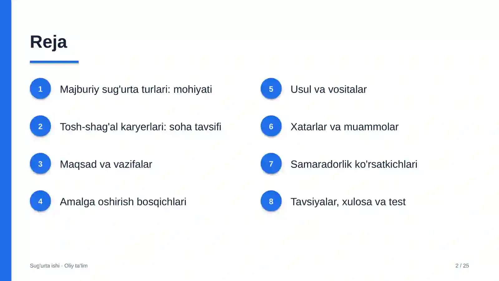 tosh shag'al karyerlarida majburiy sug'urta turlari 8305 2