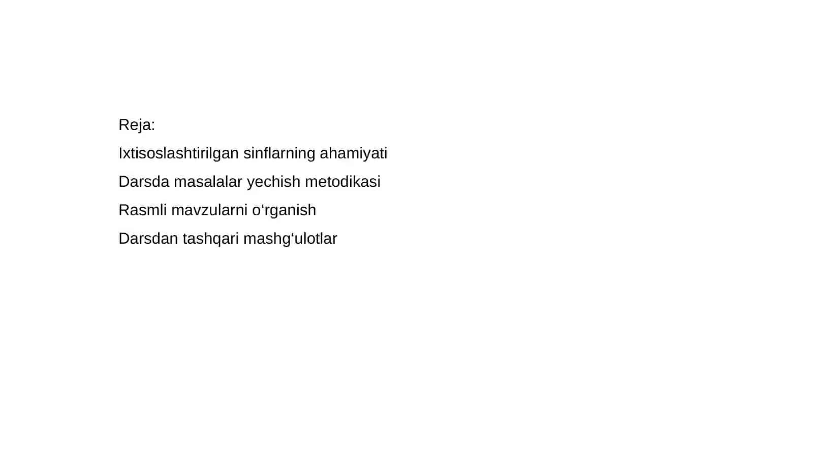 Matematikaga ixtisoslashtirilgan boshlang‘ich sinflarda o‘qitish xususiyatlari 2
